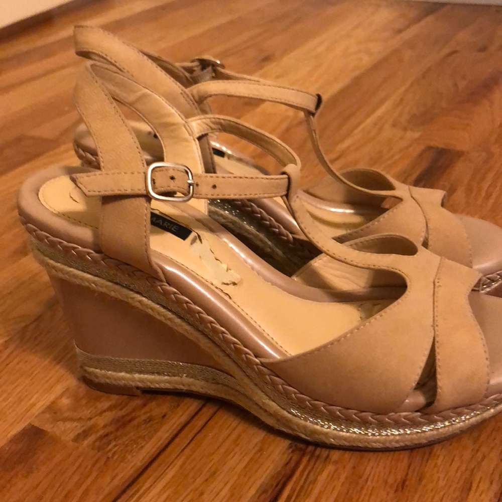 Nude wedges - Picture 2 of 4
